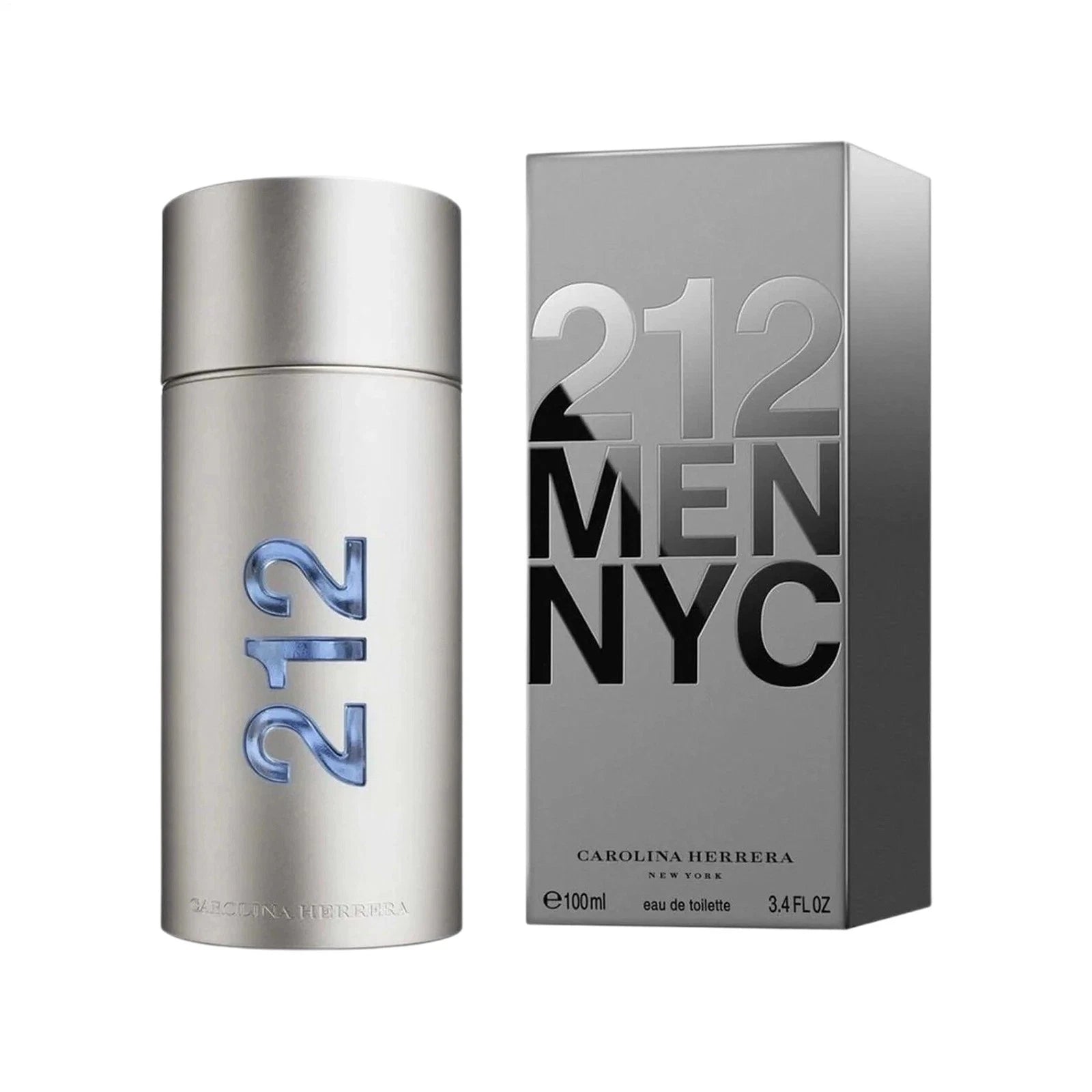 212 MEN NYC Eau de Toilette 100ml / 3.4 fl.oz – Long-Lasting Cologne for Men | Fresh, Sophisticated & Confident Urban Scent