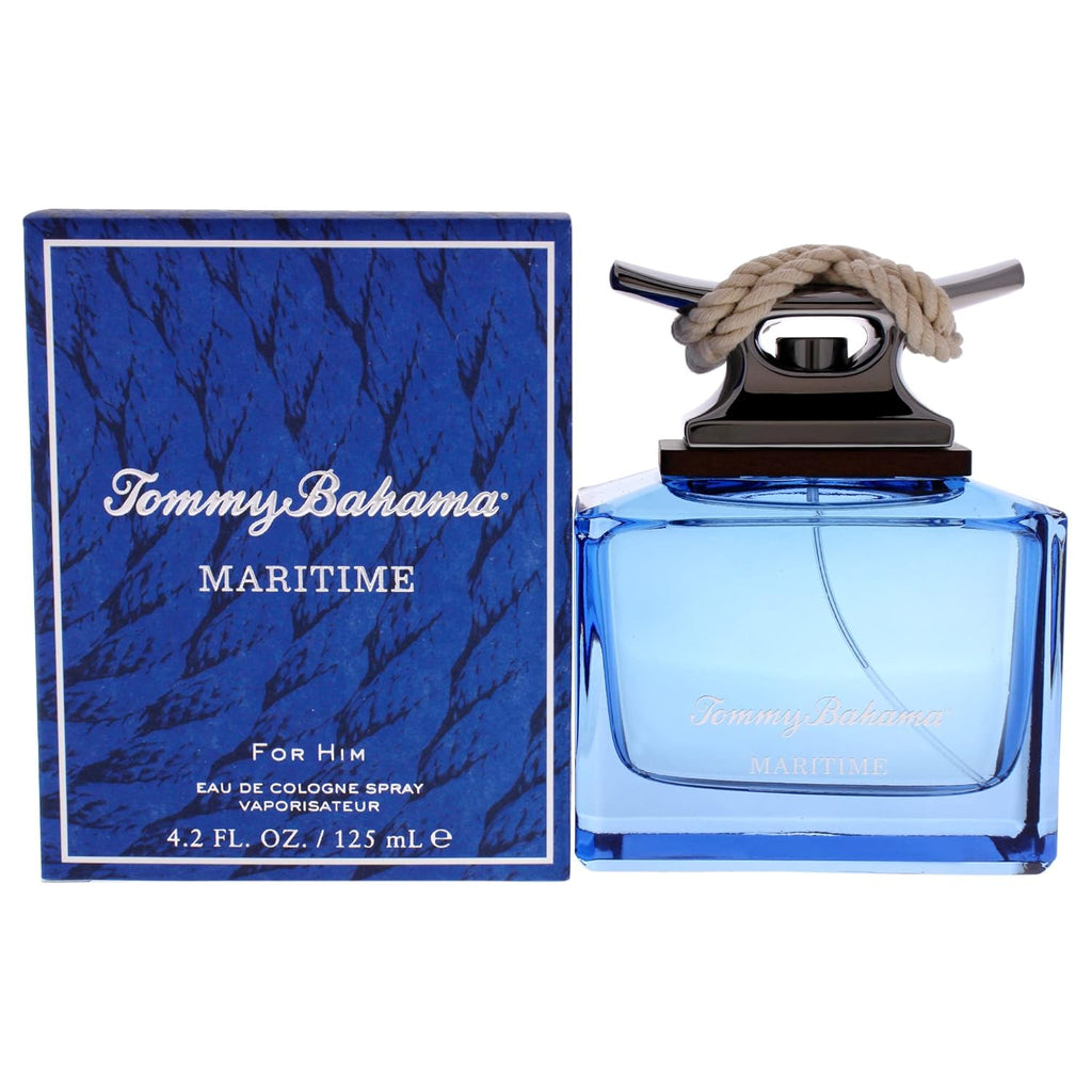 Tommy Bahama Maritime Eau de Cologne for Men 100ml / 3.4 fl.oz – Fresh & Warm Cologne | Notes of Bergamot, Jasmine & Sandalwood | Sophisticated Oceanic Fragrance