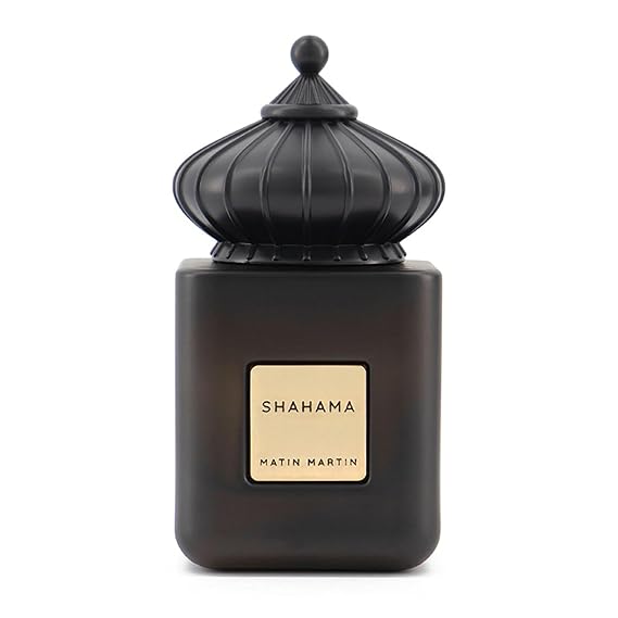 MATIN MARTIN Shahama Eau De Parfum for Men 100ml / 3.4 fl.oz – Long-Lasting Arabic Perfume | Oriental, Fruity, Spicy & Oud Fragrance with Leather Notes | Luxury Gift for Men