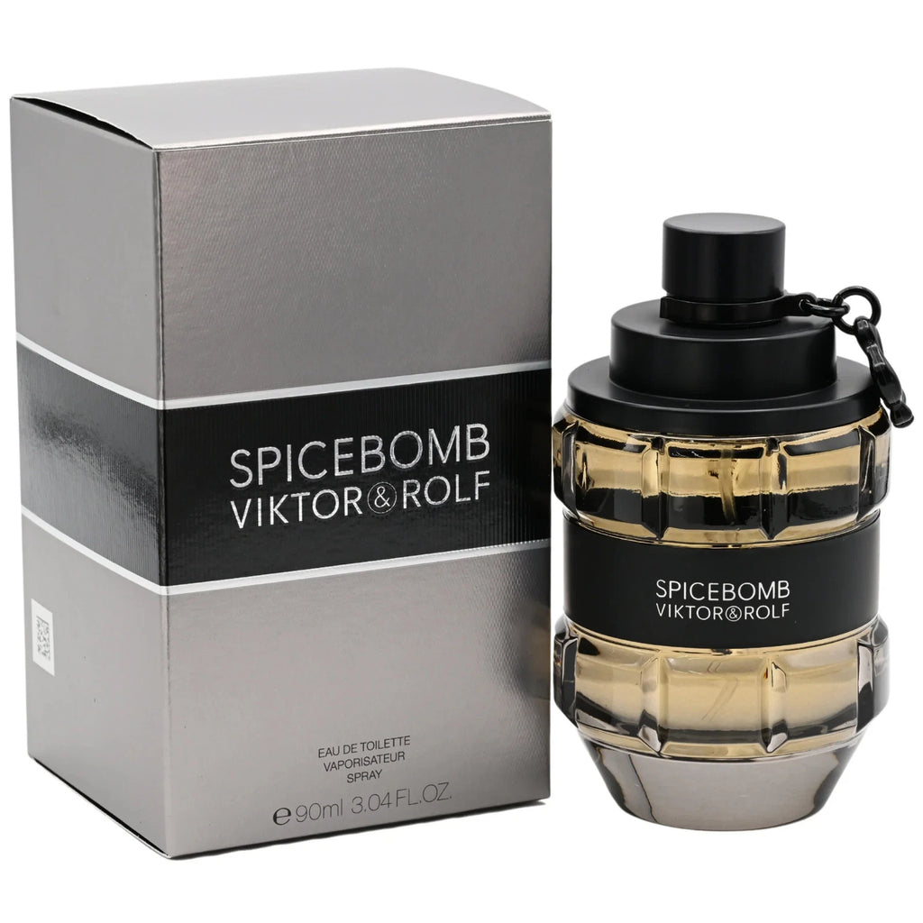 SPICEBOMB by Viktor & Rolf for Men 3.04 oz Eau de Toilette Spray – New in Box
