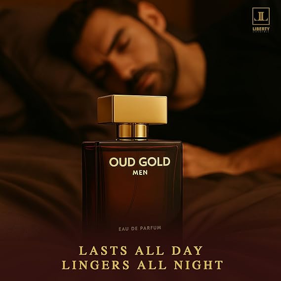 Liberty Oud Eau De Parfum for Men 100ml / 3.4 fl.oz – Long-Lasting Arabic Perfume | Bold Oud, Fresh Citrus & Premium Woody Fragrance | Luxury Gift for Men